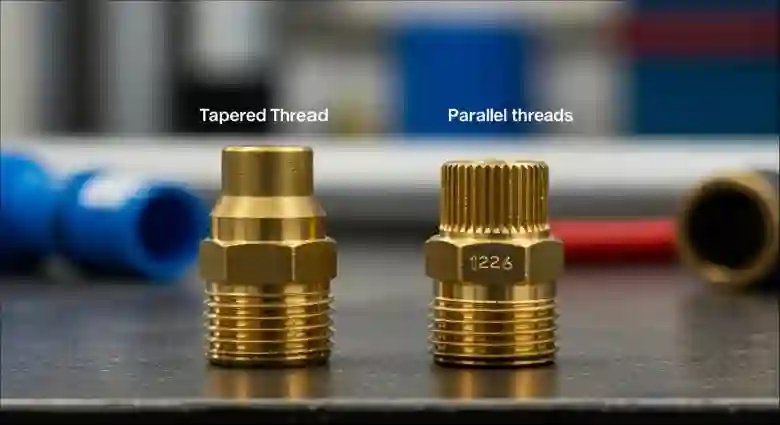 Understanding Brass Fitting Threads Tapered vs. Parallel Threads