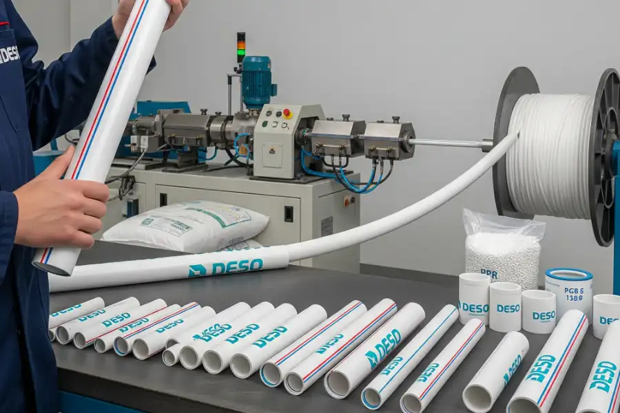 Illustration of product samples and trial production